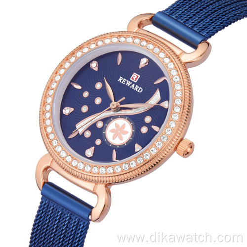 REWARD RD22004L Watch Quartz ladies Watches Top Brand Chic Luxury Female Stainless steel Wrist Women Watch Girl Clock Relojes